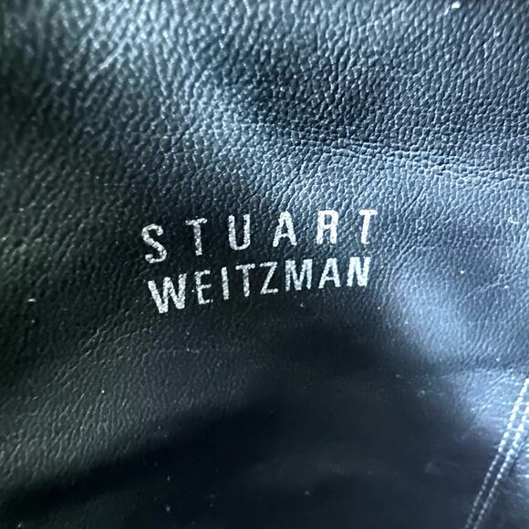 Stuart Weitzman Nupentagon Black Knee High Boots Size 6.5 - Picture 8 of 16